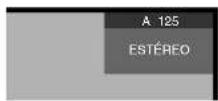 PIONEER PDP5060HD - Cuando se está recibiendo señales de sonido ESTÉREO - 1