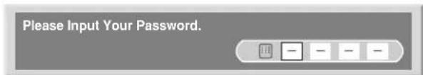 Please Input Your Password.