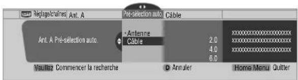 PIONEER PDP5070HD - Utilisation de la présélection automatique de chaîne - 1