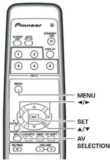 PIONEER PRO810HD - Picture Adjustment (3) - 2