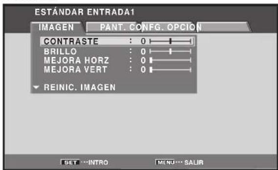 PIONEER PRO810HD - Ajuste de la POSICION, RELOJ y FASE de la pantalla (Ajuste manual) - 5