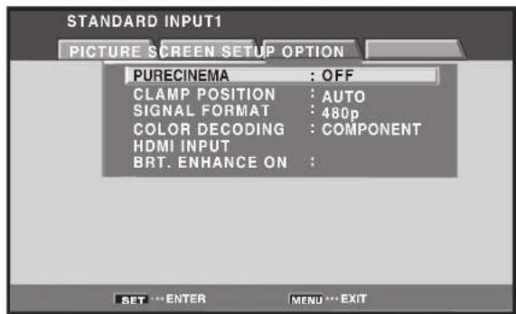 PIONEER PRO810HD - Use the / buttons to select [SETUP]. - 1