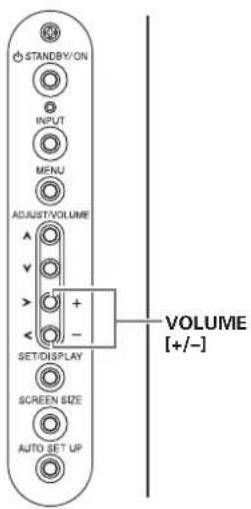 PIONEER PRO810HD - Ajuste del volumen del sonido - 1