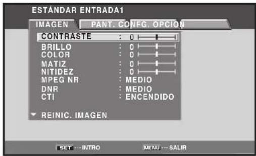 PIONEER PRO810HD - Pulse el botón MENU para visualizar la pantalla del menu. - 1
