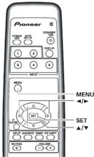 PIONEER PRO810HD - Energy Saving Settings (ENERGY SAVE) - 2