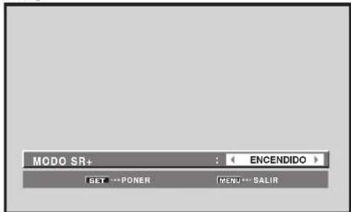 PIONEER PRO810HD - Ajuste del MODO SR+ - 6