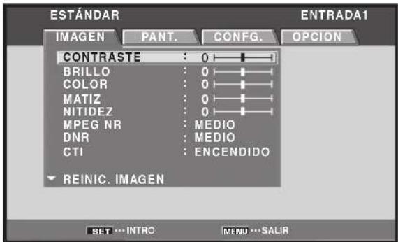 PIONEER PRO810HD - Ajuste de laImagen (2) - 3