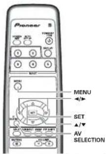 PIONEER PRO810HD - Picture Adjustment (1) - 2