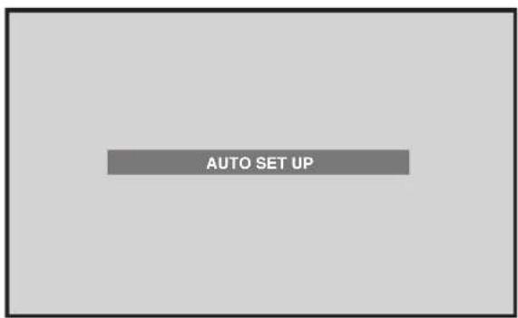 PIONEER PRO810HD - Press the AUTO SET UP button on either the display or remote control unit. - 1