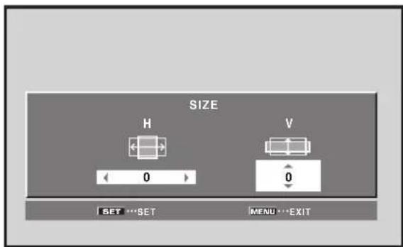 PIONEER PRO810HD - Use the  buttons to select [SCREEN]. (MENUDuringPCsignalinputviaINPUT1orINPUT5.) - 5