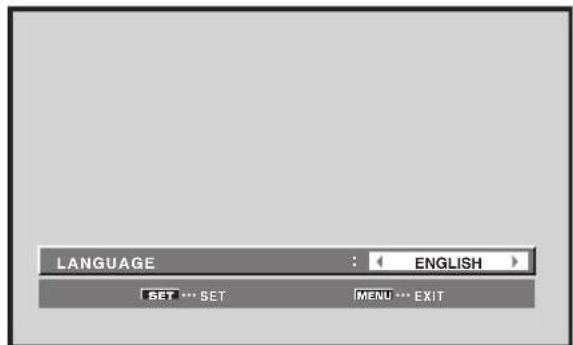 PIONEER PRO810HD - Setting the Onscreen Display Language - 7