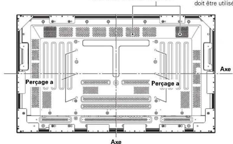 PIONEER PRO810HD - Installation à l'aide d'accessoires autres que le support ou la fixation PIONEER (vendus séparation) - 1