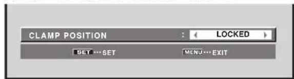PIONEER PRO810HD - [CLAMP POSITION] setup (INPUT1 (D-sub), 5) - 6