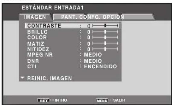 PIONEER PRO810HD - Ajuste [AFIANZAR POSICION] (ENTRADA1 (D-sub), 5) - 3