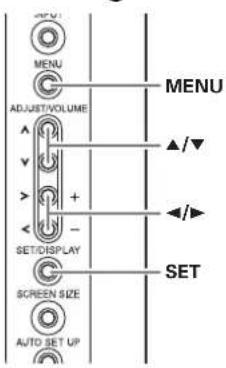PIONEER PRO810HD - Setting SR+MODE Mode - 1