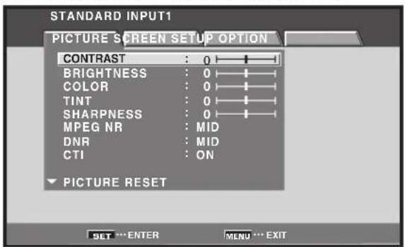 PIONEER PRO810HD - Picture Adjustment (2) - 3