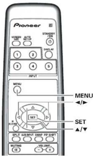 PIONEER PRO810HD - Ajuste orbital (ORBITAL) - 2