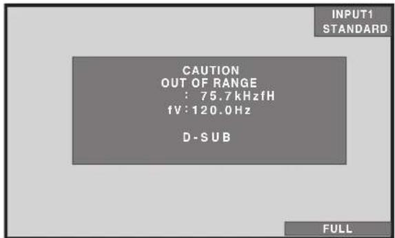 PIONEER PRO810HD - Press the INPUT button on the remote control unit or the display to select the input. - 3