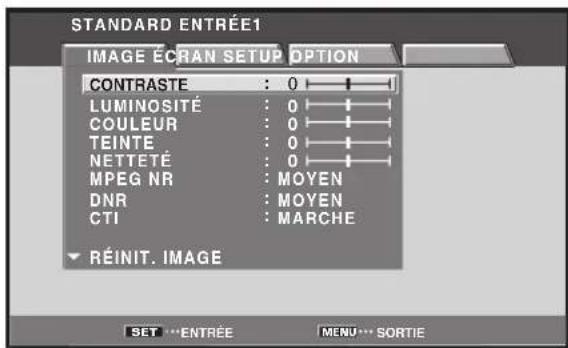 PIONEER PRO810HD - Réglage image (1) - 3