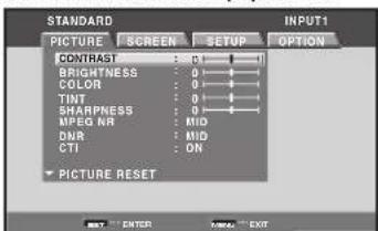 PIONEER PRO810HD - Picture Adjustment (1) - 3