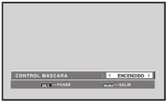 PIONEER PRO810HD - Posicion de la mascara lateral (CONTROL MASCARA) - 6