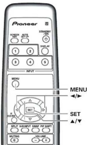 PIONEER PRO810HD - Remarque - 2