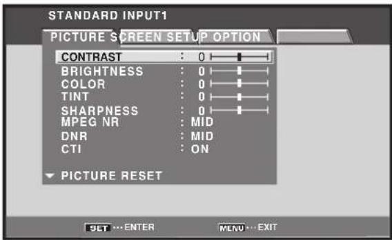 PIONEER PRO810HD - Picture Adjustment (1) - 3