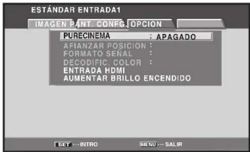 PIONEER PRO810HD - Utilice los botones / para seleccionar [CONFG.]. - 1