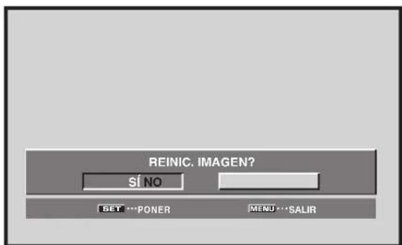 PIONEER PRO810HD - Returno a los values de ajuste de laImagen original - 3
