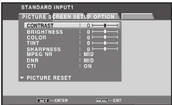 PIONEER PRO810HD - Picture Adjustment (1) - 4