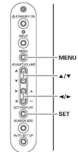 PIONEER PRO810HD - Adjusting Screen POSITION, CLOCK, and PHASE (Manual Adjust) - 1