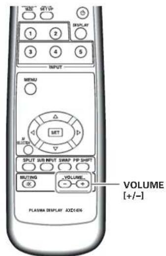 PIONEER PRO810HD - Ajuste del volumen del sonido - 2