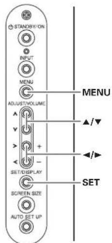 PIONEER PRO810HD - Side Mask Position (MASK CONTROL) - 1