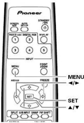 PIONEER PDP607CMX - Réglages d'économie d'énergie (ÉCON. ÉNERGIE) - 1