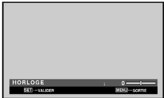 PIONEER PDP607CMX - Utilisez les touches et pour selectionner la valeur souhaitee. - 2