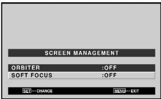 PIONEER PDP607CMX - Setting the SOFT FOCUS - 6