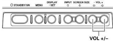 PIONEER PDP607CMX - Adjusting sound volume - 1