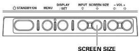 PIONEER PDP607CMX - Screen size selection - 2