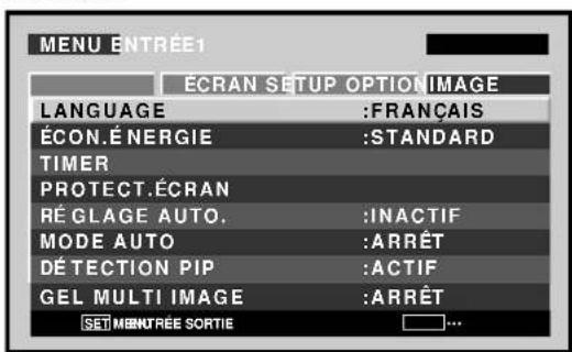 PIONEER PDP607CMX - Réglages d'économie d'énergie (ÉCON. ÉNERGIE) - 4