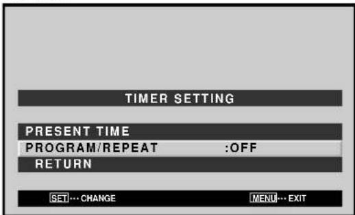 PIONEER PDP607CMX - Activating the timer - 6
