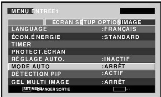 PIONEER PDP607CMX - Commutation d'entrée automatique (MODE AUTO) - 5