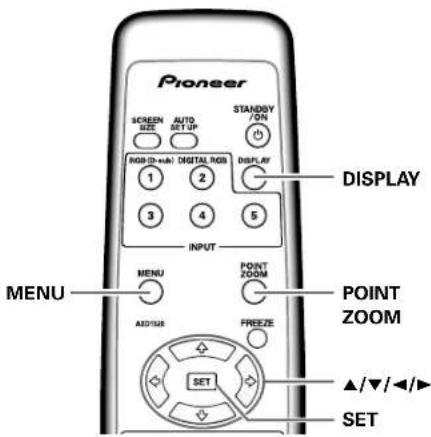 PIONEER PDP607CMX - Agrandissement partiel de l'image (POINT ZOOM) - 1