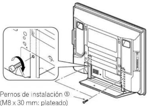 PIONEER PDP6071HD - Reinstalación del soporte - 3