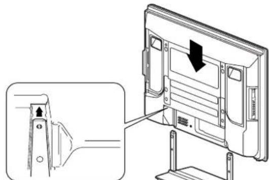 PIONEER PDP6071HD - Attaching the stand again - 1