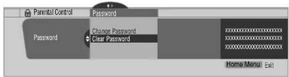 PIONEER PDP6071HD - Clearing the password - 1