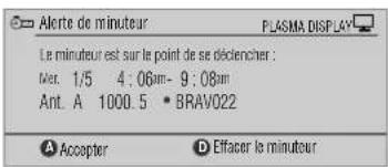 PIONEER PDP6071HD - Quand l'enregistrement est sur le point de commencer - 2