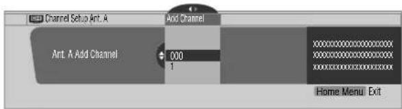PIONEER PDP6071HD - Setting up TV channels manually - 1