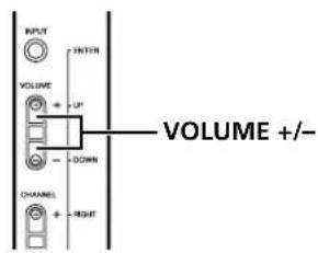 PIONEER PDP6071HD - Changing the volume and sound - 1
