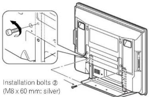 PIONEER PDP6071HD - Detaching the stand - 2