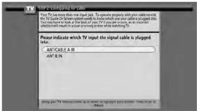 PIONEER PDP6071HD - Pantalla 4: ¿A cuál terminal de entrada está el sistema enchufado? - 1